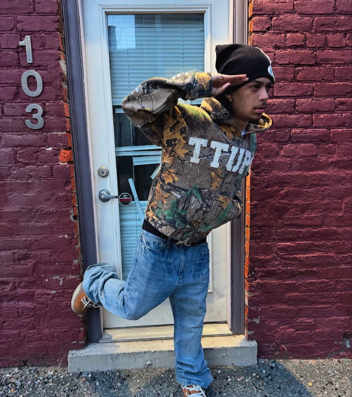 CAMO ZIPPER