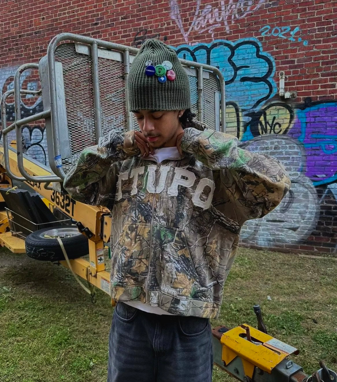 CAMO ZIPPER