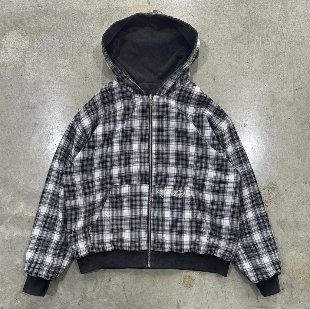 GERY/BLACK 2-SIDED ZIPPER